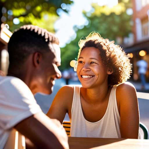 How to start a conversation with a stranger.